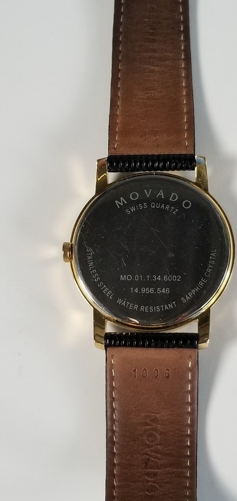 💯MOVADO MUSEUM DIAMOND BEZEL WATCH💯 - Picture 2 of 4
